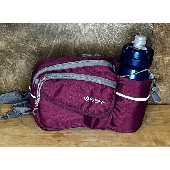 Outdoor Products Handbags - Outdoor Products Melrose Walking Fanny Waist Pack Red WATER BOTTLE NOT INCLUDED